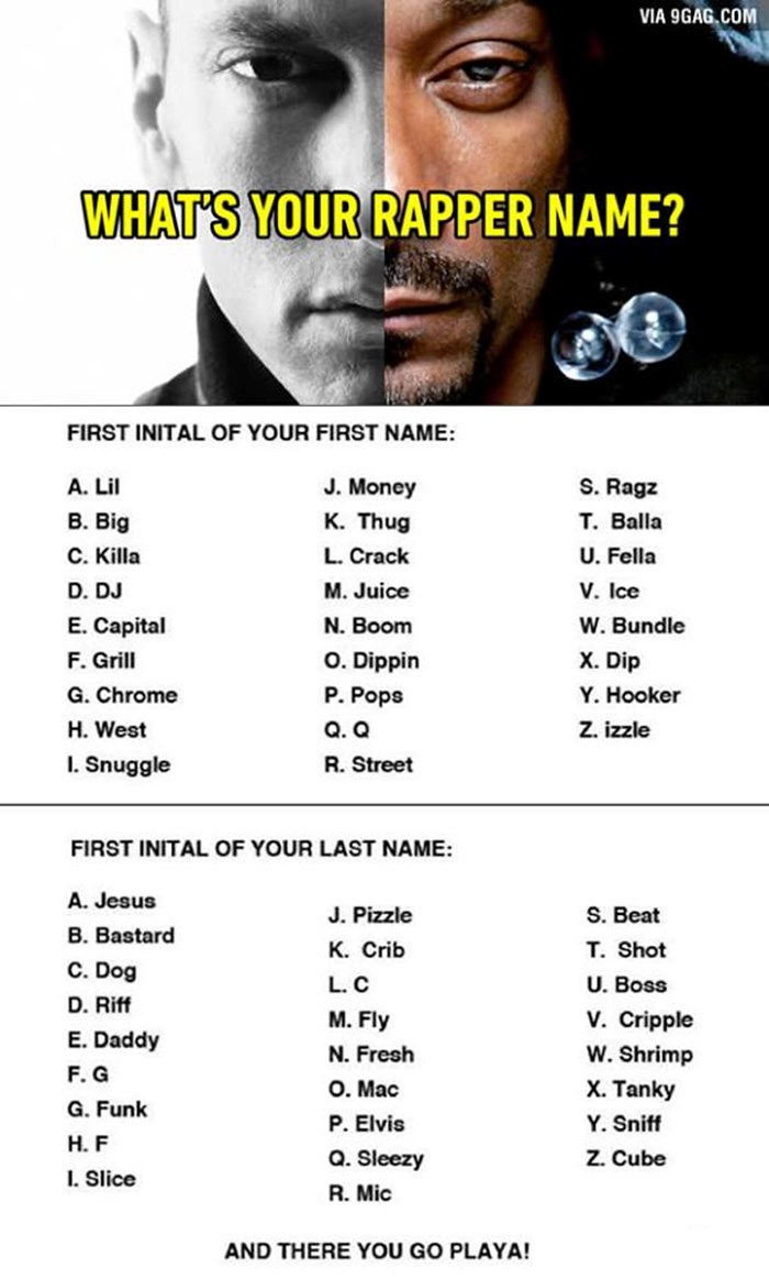 Koje ti je repersko ime?