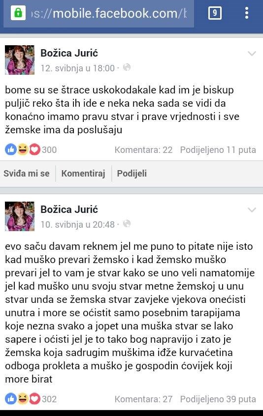 Božica Jurić ponovno jaše: Štrace, dobile ste svoje!