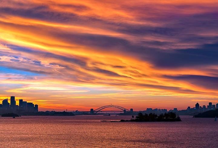 Sve boje sutona: Čarobno nebo iznad Sydneya