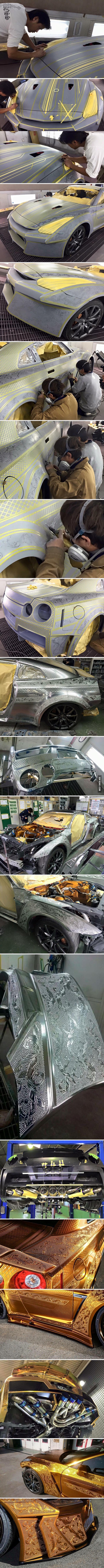 Nevjerojatno ukrašavanje automobila: Pogledajte kako su od mrcine napravili pravo remek djelo