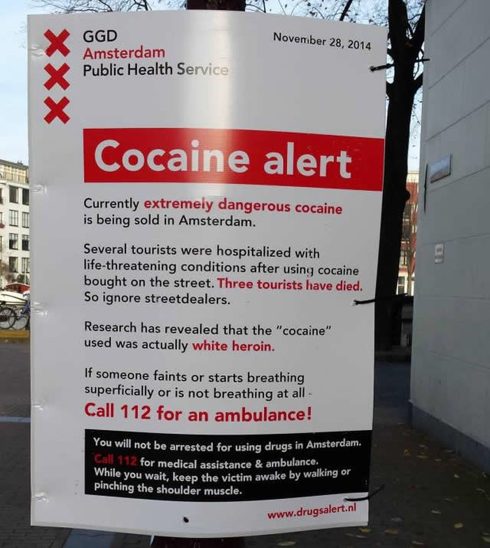 U Nizozemskoj te upozore kad je loša droga