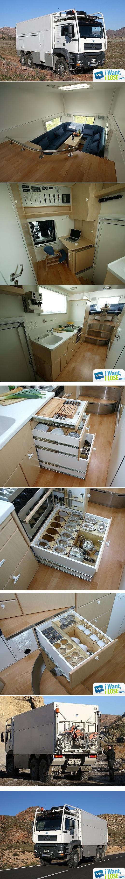 Kamion-kuća namješten poput luksuzne jahte: Tko bi na put?