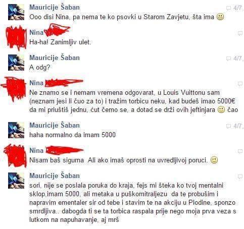 Sponzorušu brutalnim odgovorom zakucao u zemlju!