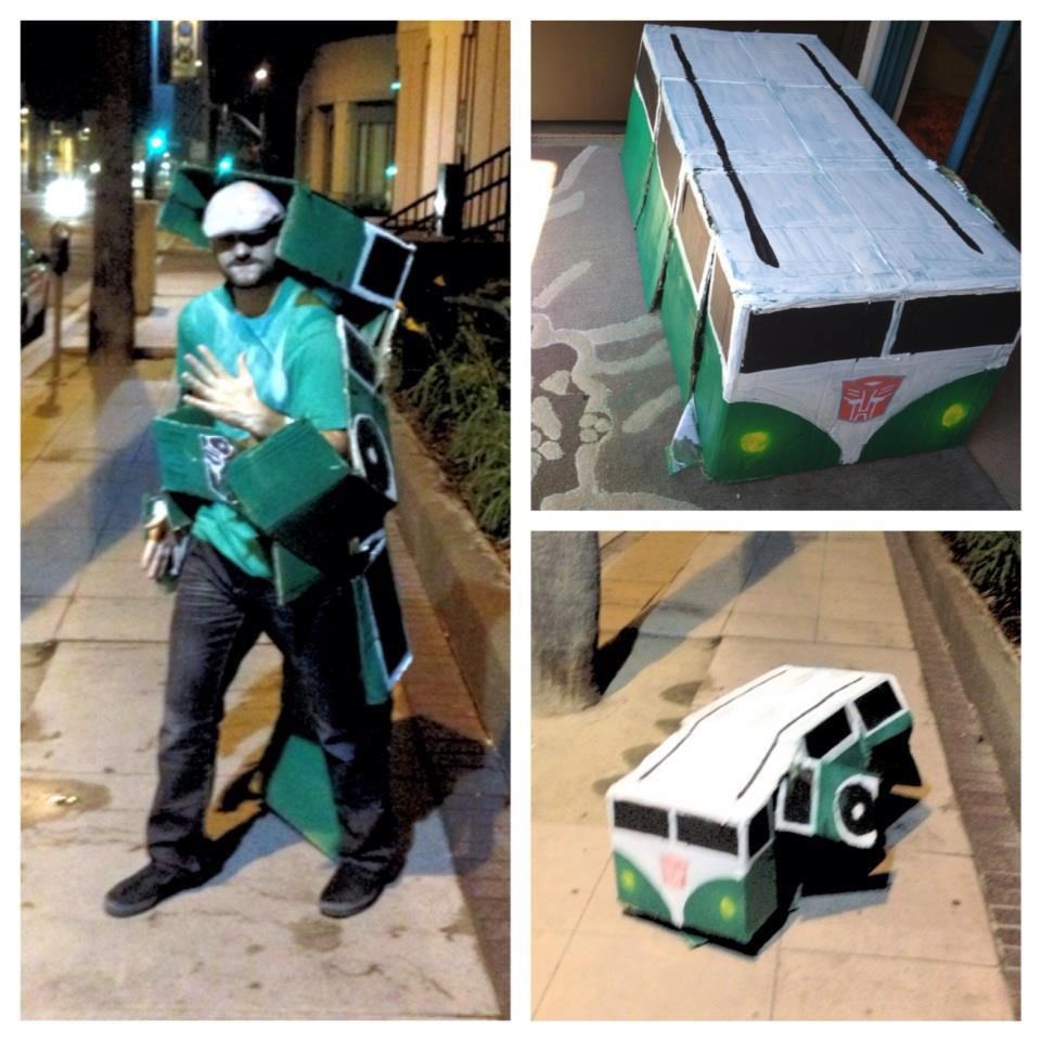 Transformer bus - super kamuflaža