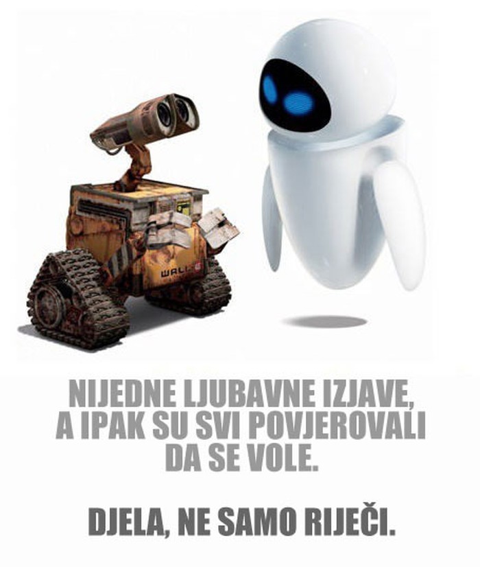 Ljubav nisu riječi, već djela