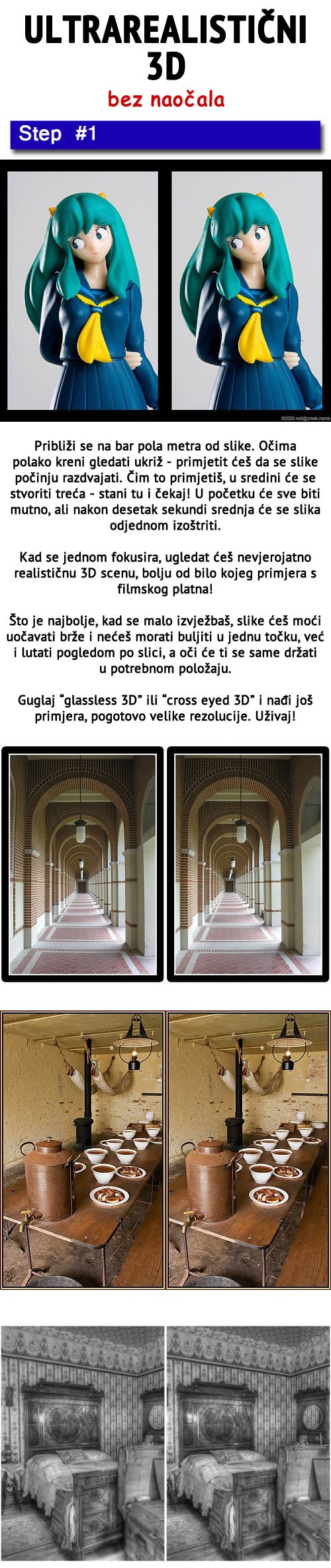 Uživajte u fantastičnim 3D slikama BEZ NAOČALA!