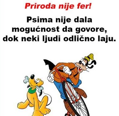 Nepoštena priroda uskratila psima dar govora