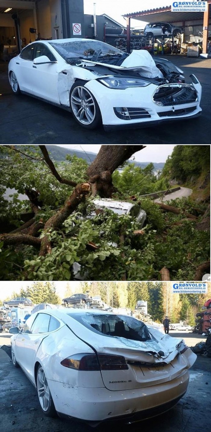 GALERIJA: Teslin "Model S" dokazao vrijednost - spasio ženu i dijete od lavine
