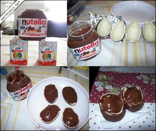 Čokoladna perverzija: Kinder jaje punjeno Nutellom