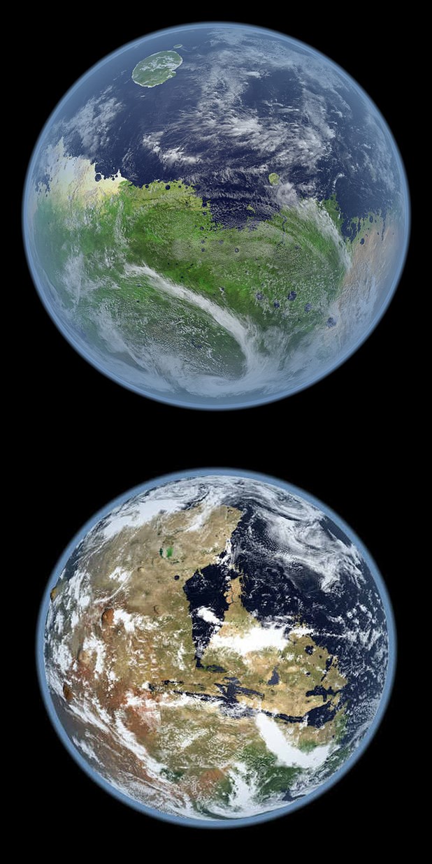 Mars s vodom: Kako bi izgledao s oceanima?