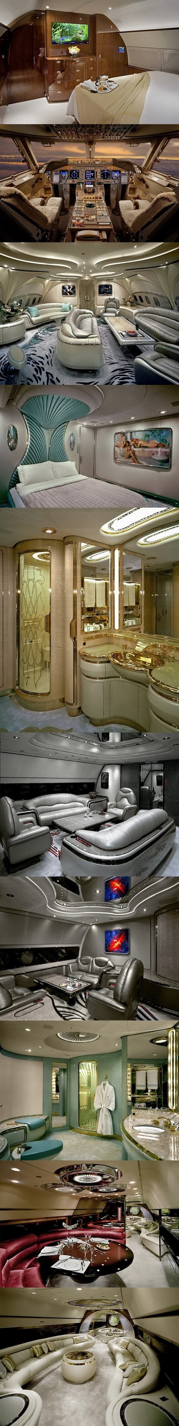GALERIJA: Luđački luksuz najskuplje opremljenih aviona