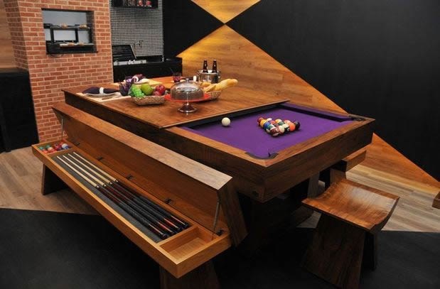 Savršeni stol za dnevni boravak postaje biljarska oaza