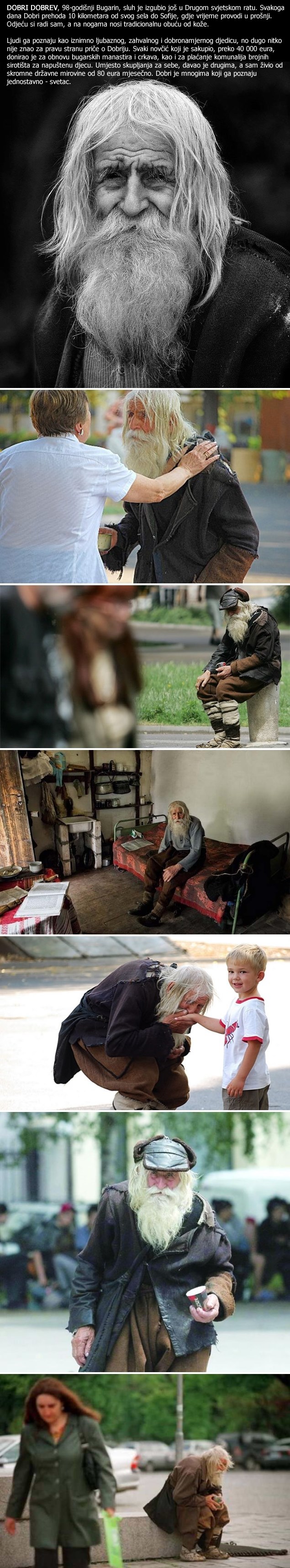 Živući svetac: Dobri djedica Dobri život posvetio drugima