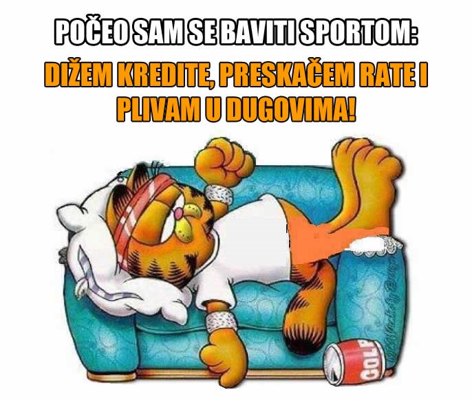 Statistike ne lažu: Čak 90 posto Hrvata bavi se "sportom"