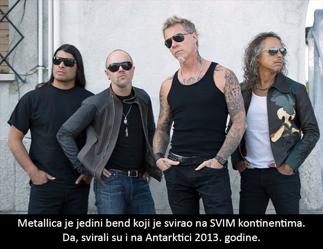 Jedini bend koji je svirao na SVIM kontinentima