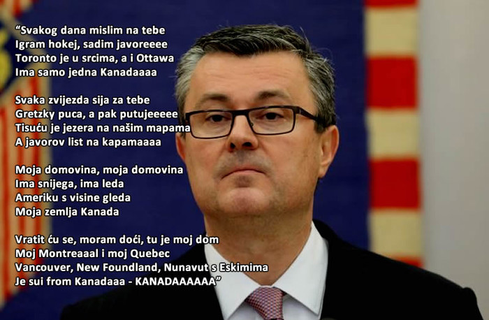Novi premijer zapjevao domoljubnu