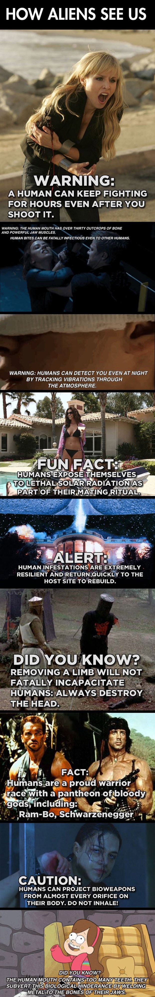 Kako su izvanzemaljci klasificirali ljude