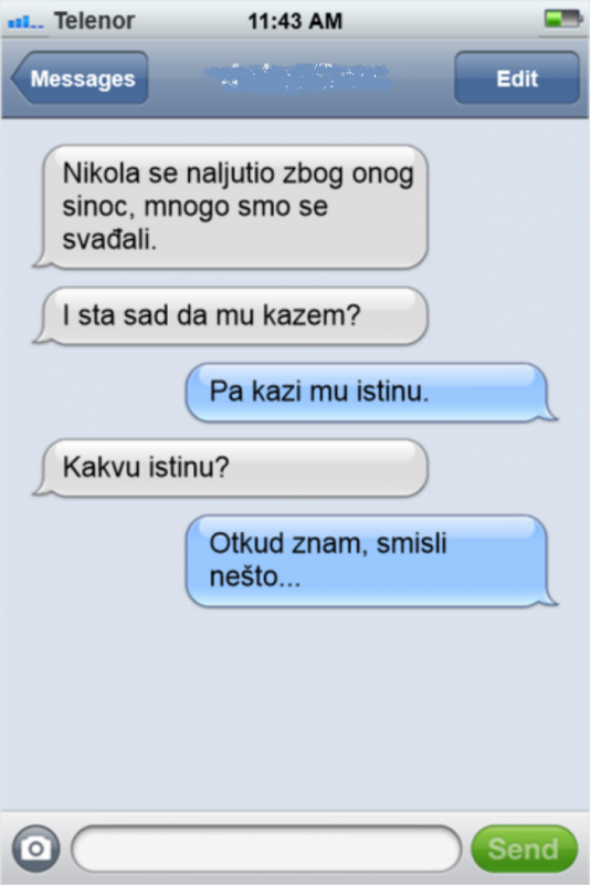 SMS DANA: Smisli neku istinu!
