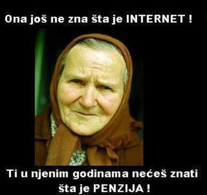 Ne rugaj se baki, tko zna kakva će ti biti sudbina