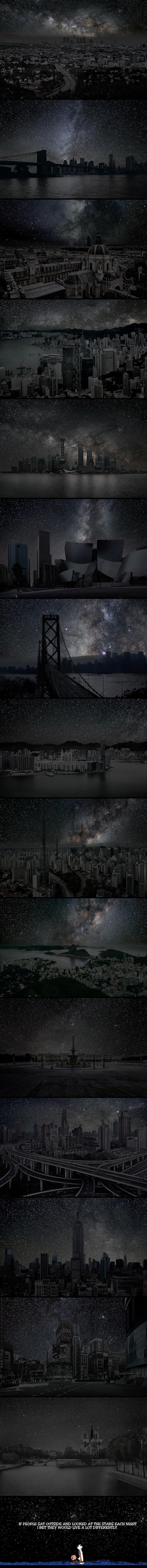 Pravi izgled neba nad velegradima - evo što propuštamo