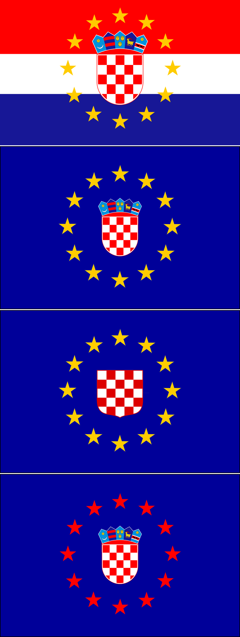 EU NAREDILA HRVATSKOJ: "Ubacite zvjezdice na zastavu!"