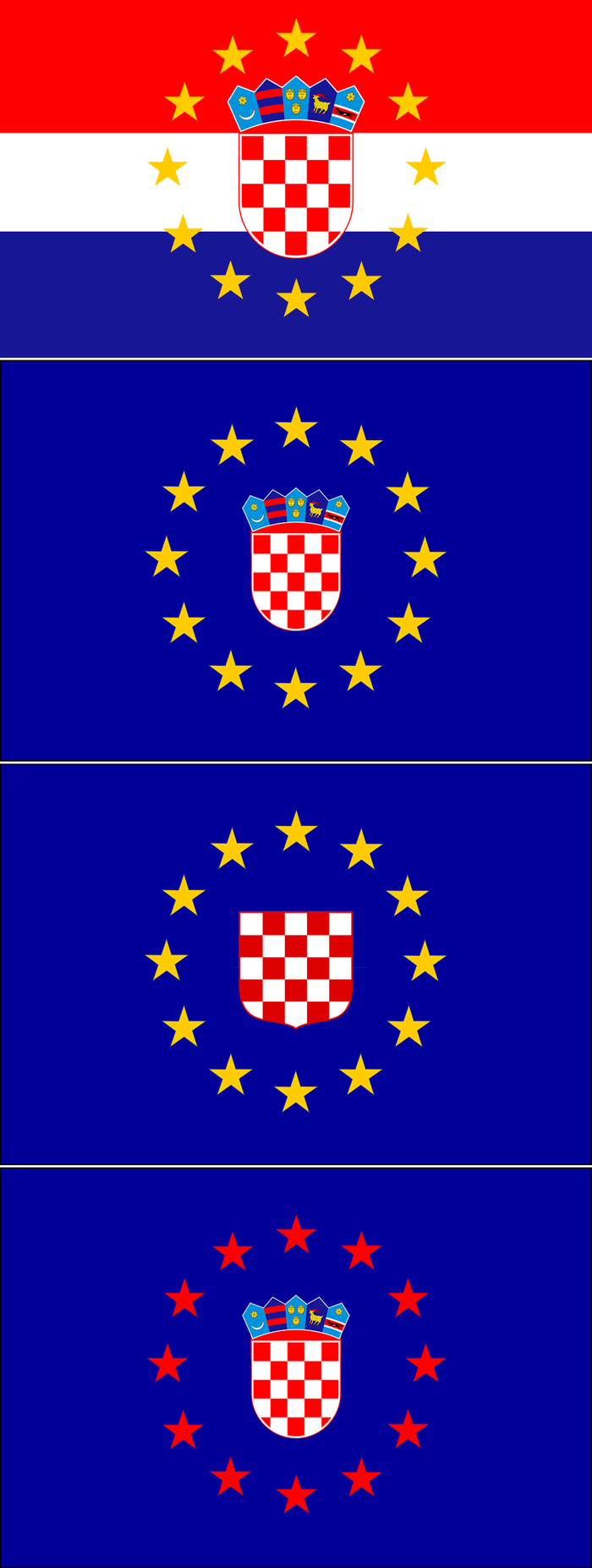 EU NAREDILA HRVATSKOJ: "Ubacite zvjezdice na zastavu!"