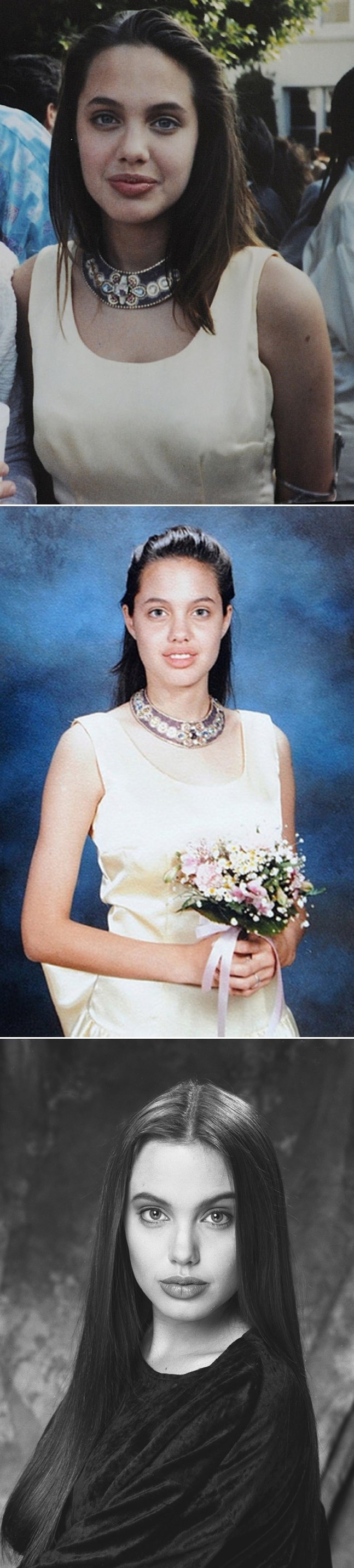 Angelina Jolie spremna za maturalnu večeru