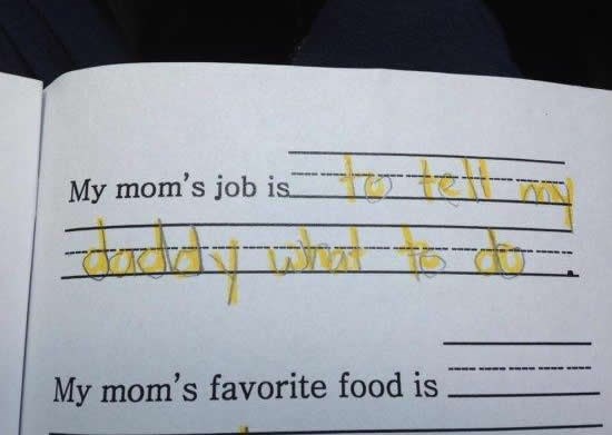 Klinka je rano shvatila uloge u obitelji