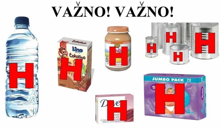 Ako doniraš, piši H na pošiljku!