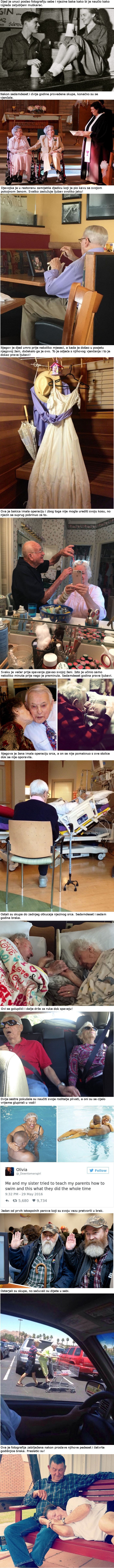 Fotografije predivnih bračnih parova koje dokazuju da prava ljubav doista postoji