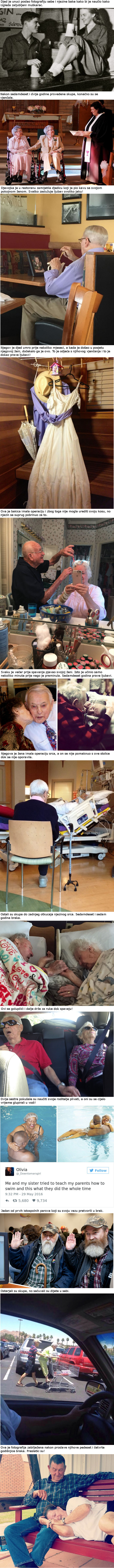 Fotografije predivnih bračnih parova koje dokazuju da prava ljubav doista postoji