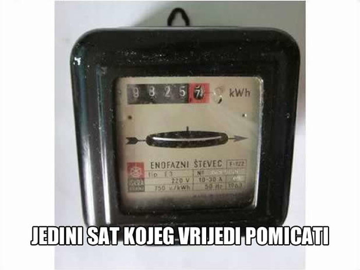 Jeste li pomaknuli sat?