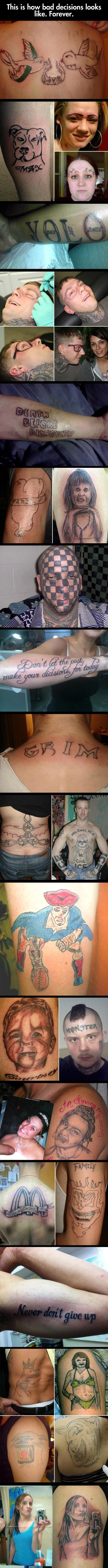 Galerija loših odluka: Grozomorne tetovaže gluparija