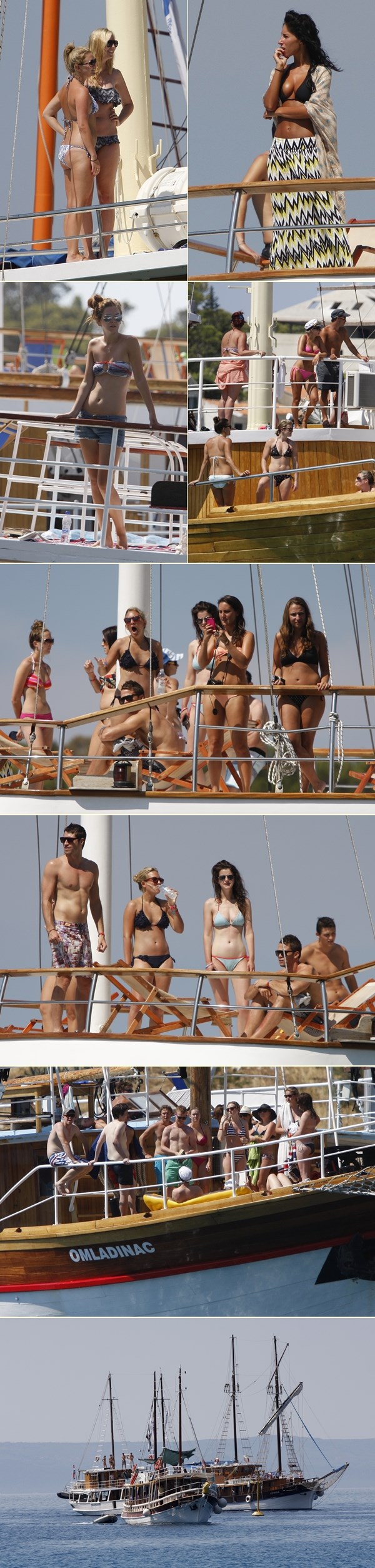 Ovako se turisti zabavljaju na brodovima u Makarskoj