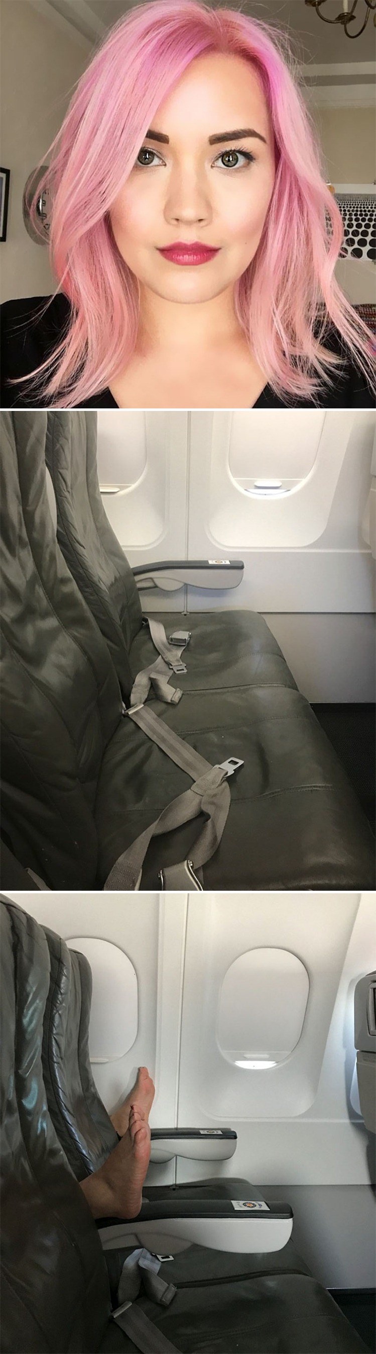 Bila je uvjerena da ima najbolje mjesto u avionu, a onda joj se let pretvorio u katastrofu!