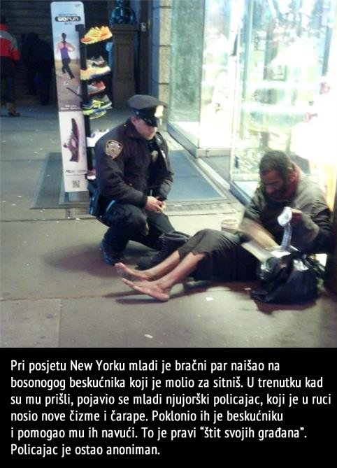 Mrze ga zbog uniforme, a čovjek dobar kao kruh