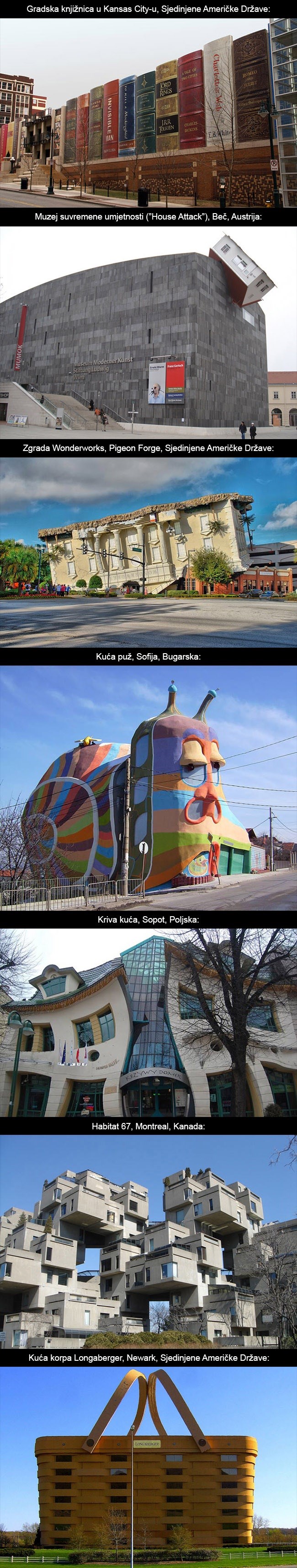 Ovo su najneobičnije zgrade na svijetu