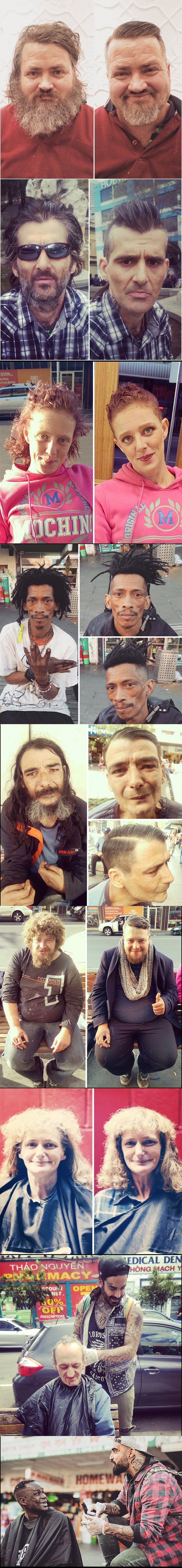 Ovaj frizer jednom tjedno šiša beskućnike kako bi njihov život učinio bar malo lakšim