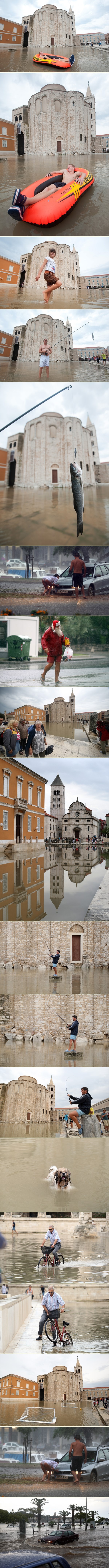 Subotnji opći potop u Zadru