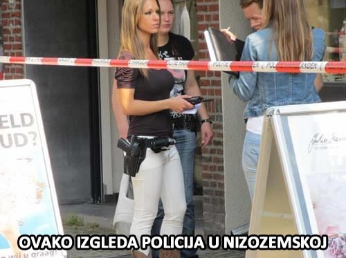 Da je policija uvijek ovako seksi, svi bi se hapsili