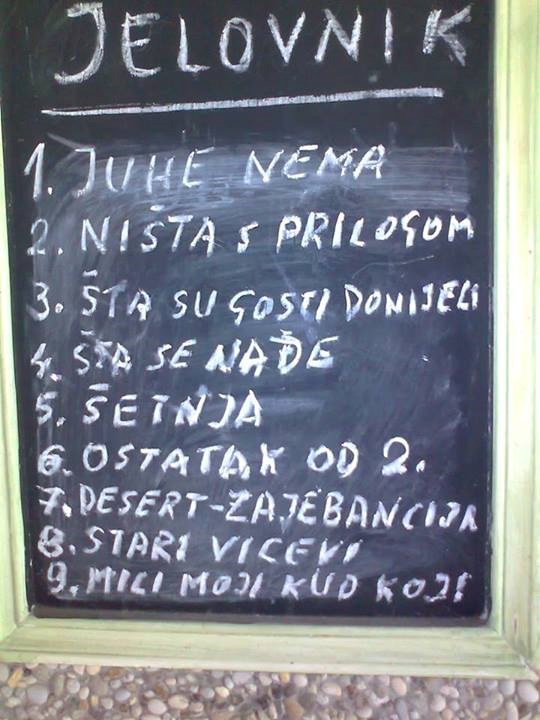 Jelovnik za hrvatskog radnika: Ništanci sa zgledancima