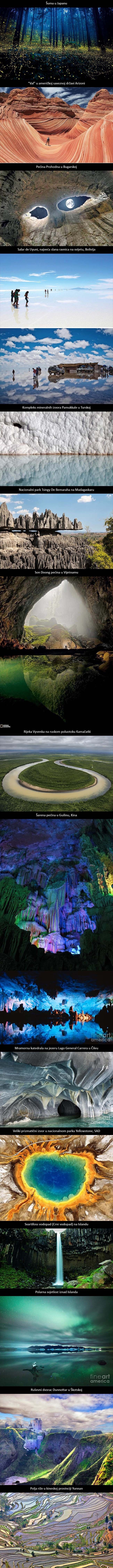 GALERIJA: TOP 15 zemaljskih prizora koji izgledaju kao da su s drugog planeta