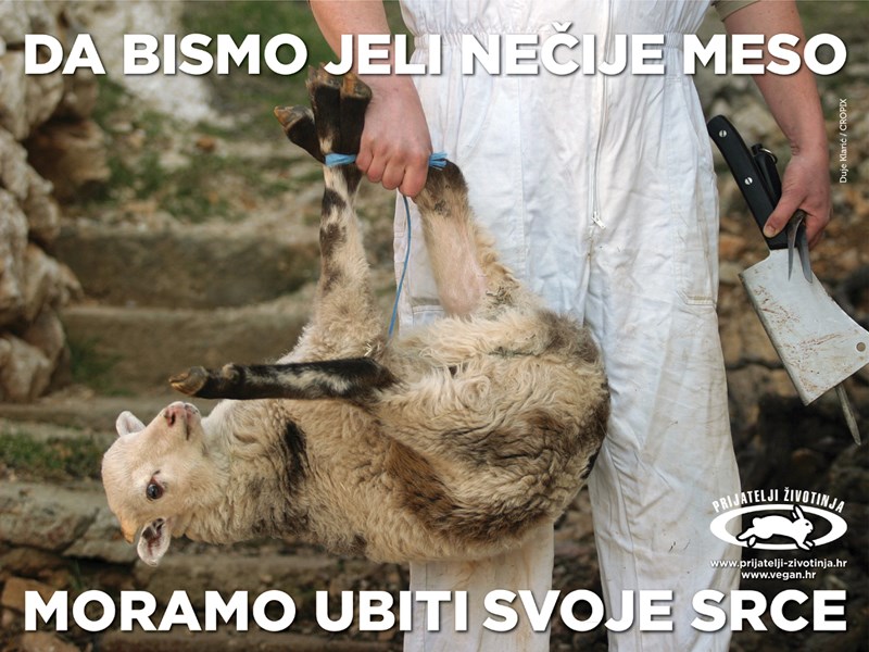 "Da bismo jeli nečije meso, moramo ubiti svoje srce"