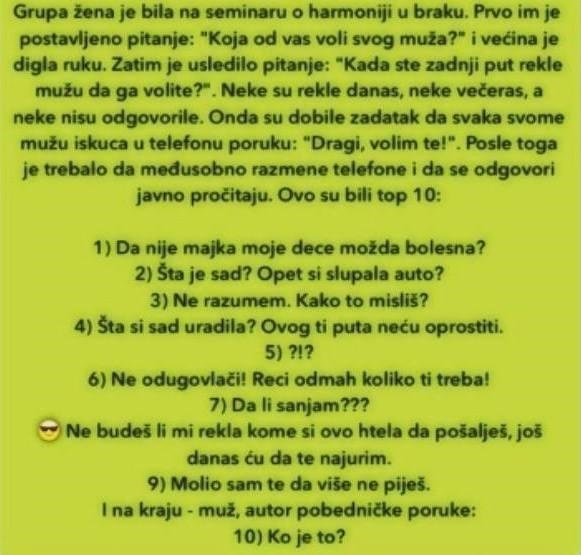 Smiješno, iako je zapravo za plakati