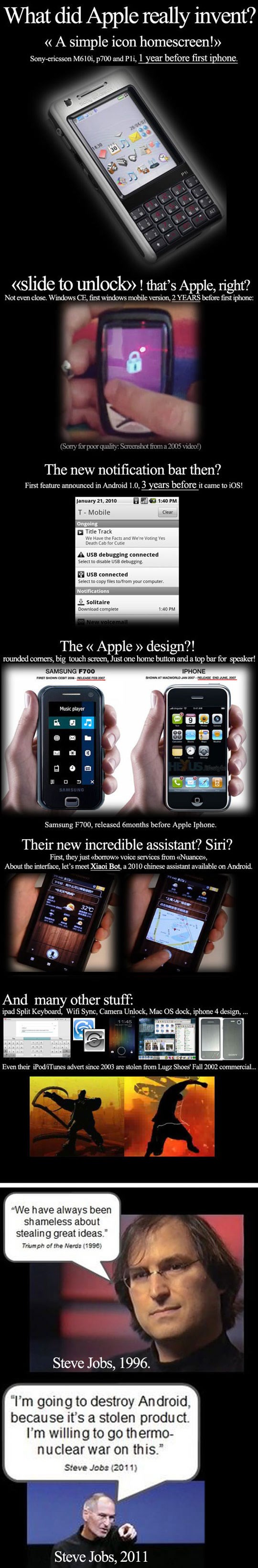 Je li Apple zapravo "izumio" išta od onoga čime se hvali?