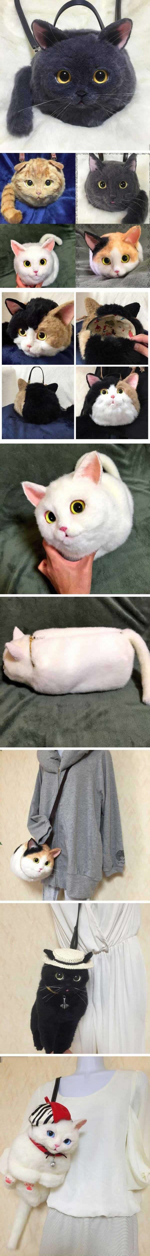 GALERIJA: Japanci sablaznili svijet ekstremno realističnim mačkama-torbicama