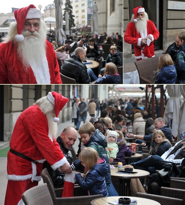 Santa Superstar iz Splita posjetio i Zagreb
