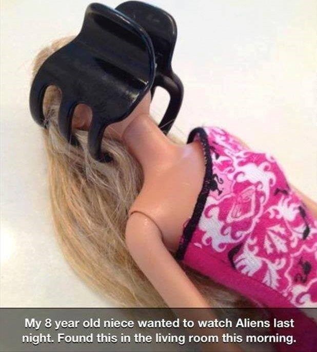 Kad djevojčicama daš da gledaju "Aliena"