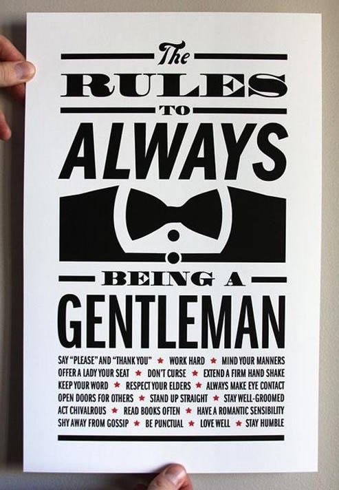 Nekoliko jednostavnih savjeta kako uvijek biti gospodin