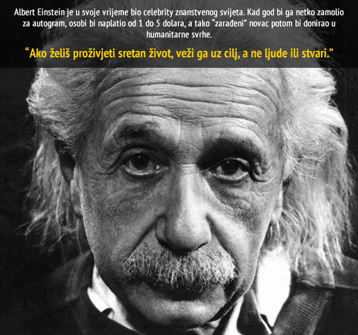 Einstein je bio genijalac i u ovakvim sitnicama